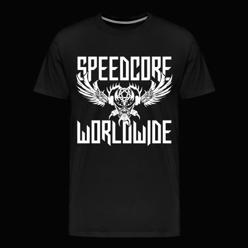 SPEEDCORE WORLDWIDE 2K19 - WHITE - Männer Premium T-Shirt