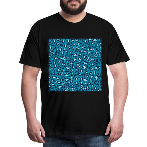 Estampado de leopardo BONDI BLUE - Camiseta premium hombre