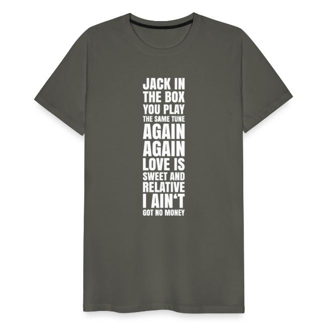 Jack In The Box - Lyric Print