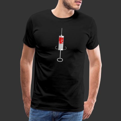 Herzspritze - Männer Premium T-Shirt