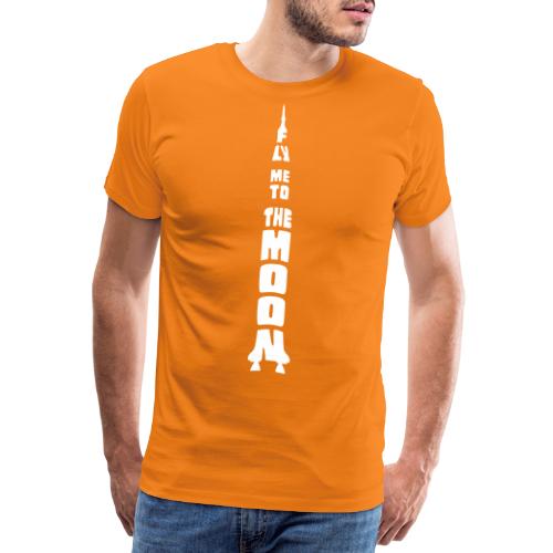 Fly me to the moon - Mannen Premium T-shirt