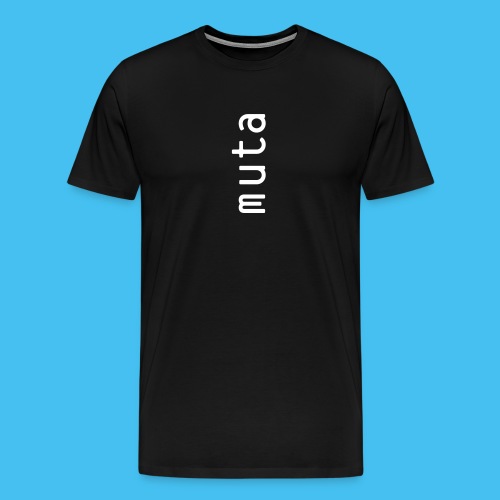 muta (schwarz) - Männer Premium T-Shirt