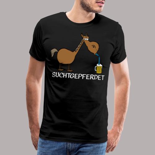 Suchtgepferdet - Männer Premium T-Shirt