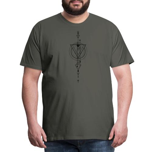 Boho Arrow - Herre premium T-shirt