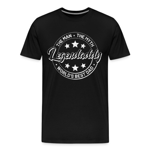 Legendaddy Vatertag Papa Geschenk - Männer Premium T-Shirt