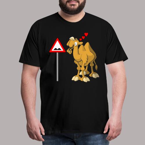 Kamel verliebt - Männer Premium T-Shirt