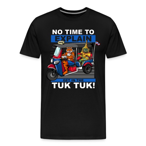 Tuk Tuk Thailand Urlaub Reise Bangkok - Männer Premium T-Shirt