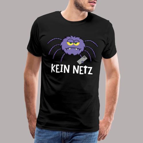 Spinne kein Netz - Männer Premium T-Shirt