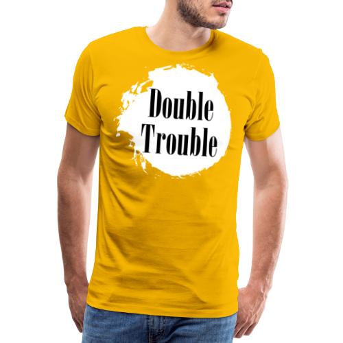 Double trouble - Männer Premium T-Shirt