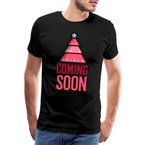 christmas coming soon - Männer Premium T-Shirt