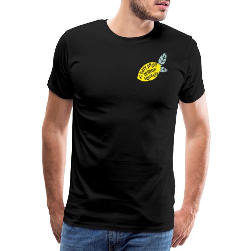 EASY PEASY LEMON SQUEEZY No3 - Männer Premium T-Shirt