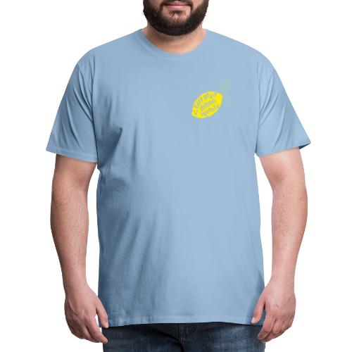 EASY PEASY LEMON SQUEEZY No3 - Männer Premium T-Shirt