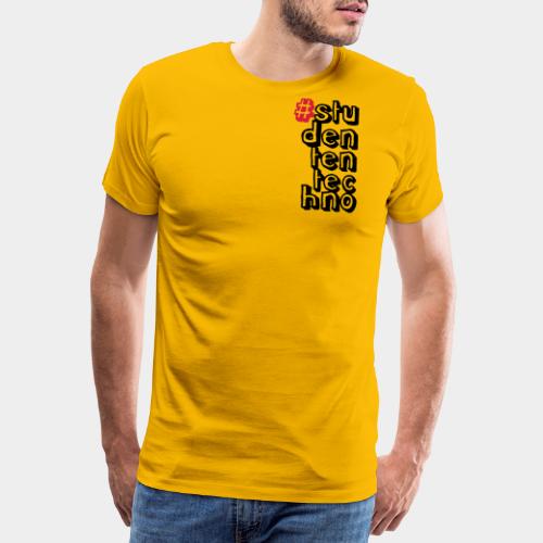 #studententechno - Männer Premium T-Shirt