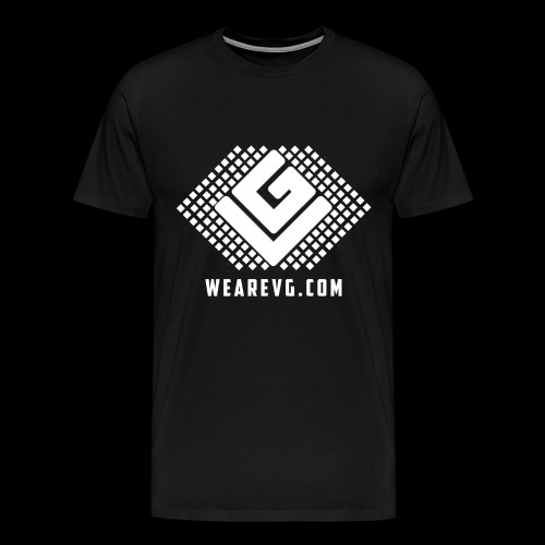 Logo-1 white - Men's Premium T-Shirt