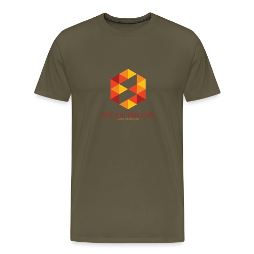 setoftheday png - Männer Premium T-Shirt