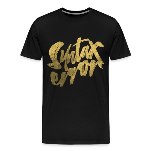 Syntax Error - Premium-T-shirt herr