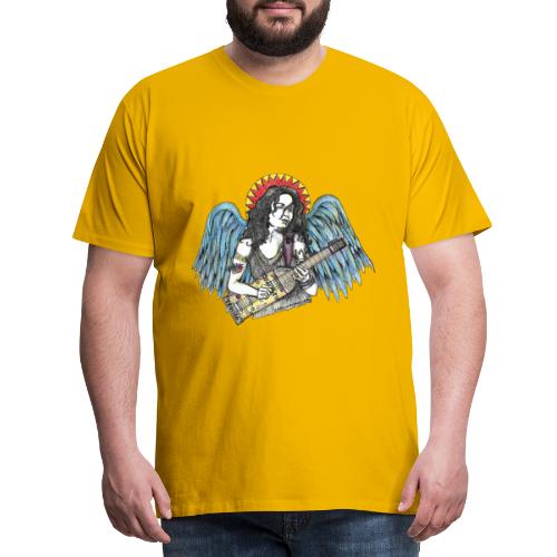 Angelita guitarrista - Premium-T-shirt herr