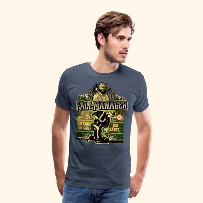 Holzfäller Sprüche T-Shirt-Design Fällmanager