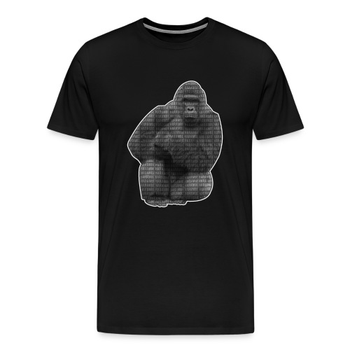 harambe 2k png - Herre premium T-shirt