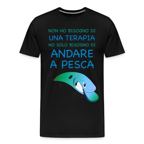 BISOGNO DI ANDARE A PESCA png - Men's Premium T-Shirt