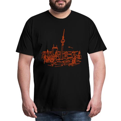 Le panorama de Berlin - T-shirt Premium Homme