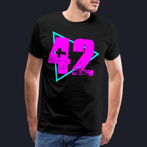 42 - Die Antwort auf alles 2.0 Vektor - Männer Premium T-Shirt