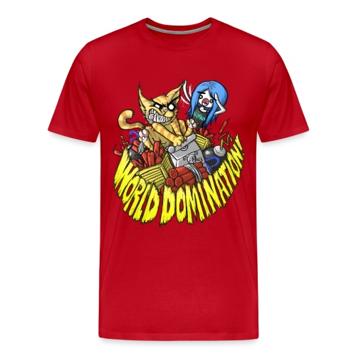 WORLD DOMINATION - Men's Premium T-Shirt