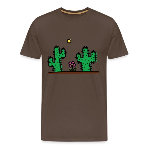 Cactus - Maglietta Premium da uomo