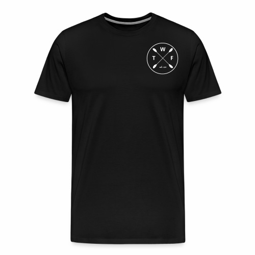 Weisses Logo klein - Männer Premium T-Shirt