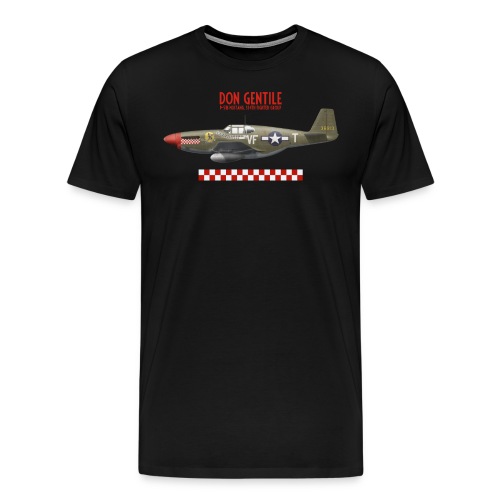 P-51 Mustang Shangri-La - Men's Premium T-Shirt