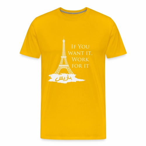 Paris dream work - T-shirt Premium Homme