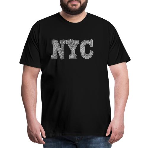 NYC - New York City - Mannen Premium T-shirt