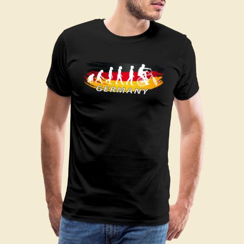 Radball Evolution Germany - Männer Premium T-Shirt