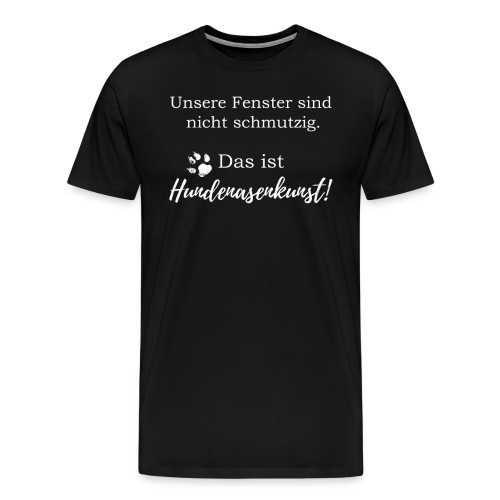Lustiges Hundebesitzer T Shirt - Männer Premium T-Shirt