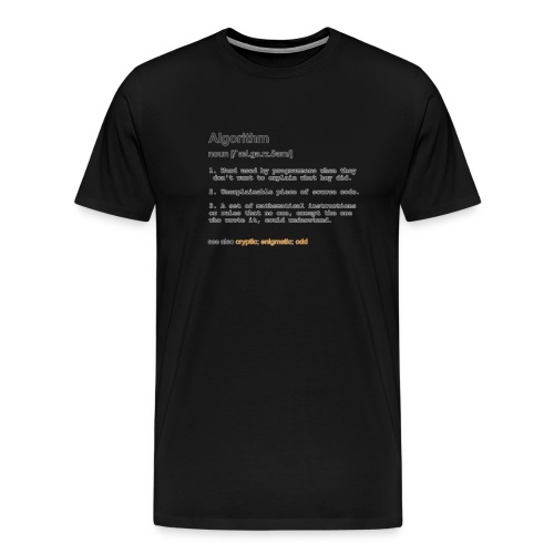 Algorithm - Men's Premium T-Shirt