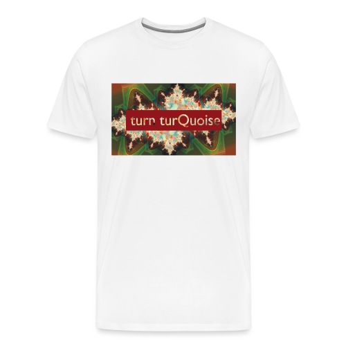 turn turQuoise Logo 2 - Männer Premium T-Shirt