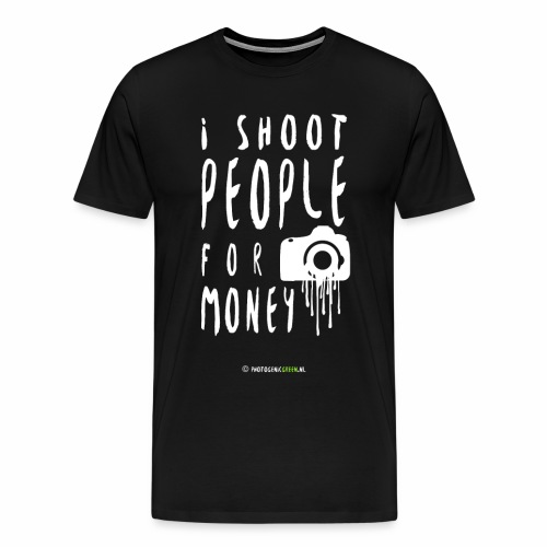 I shoot people! - Mannen Premium T-shirt