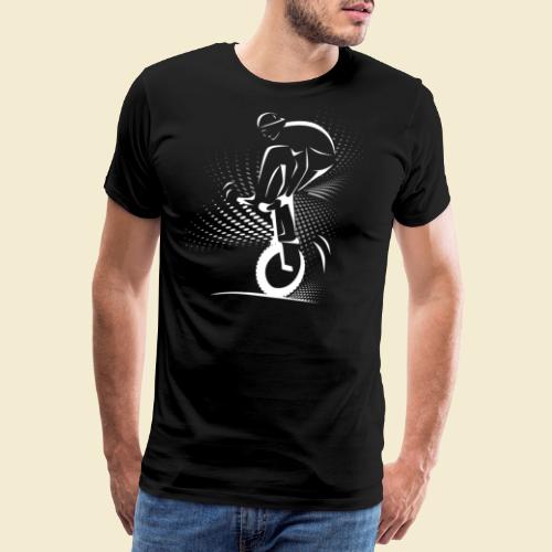 Einrad | Unicycling Freestyle Trick - Männer Premium T-Shirt