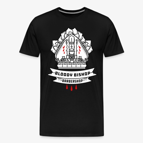 Bloody Bishop Barbershop - Mannen Premium T-shirt
