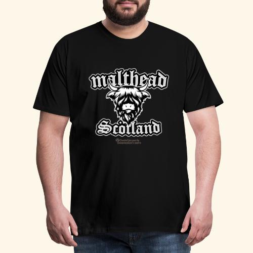 Malt Whiskey Malthead - Männer Premium T-Shirt