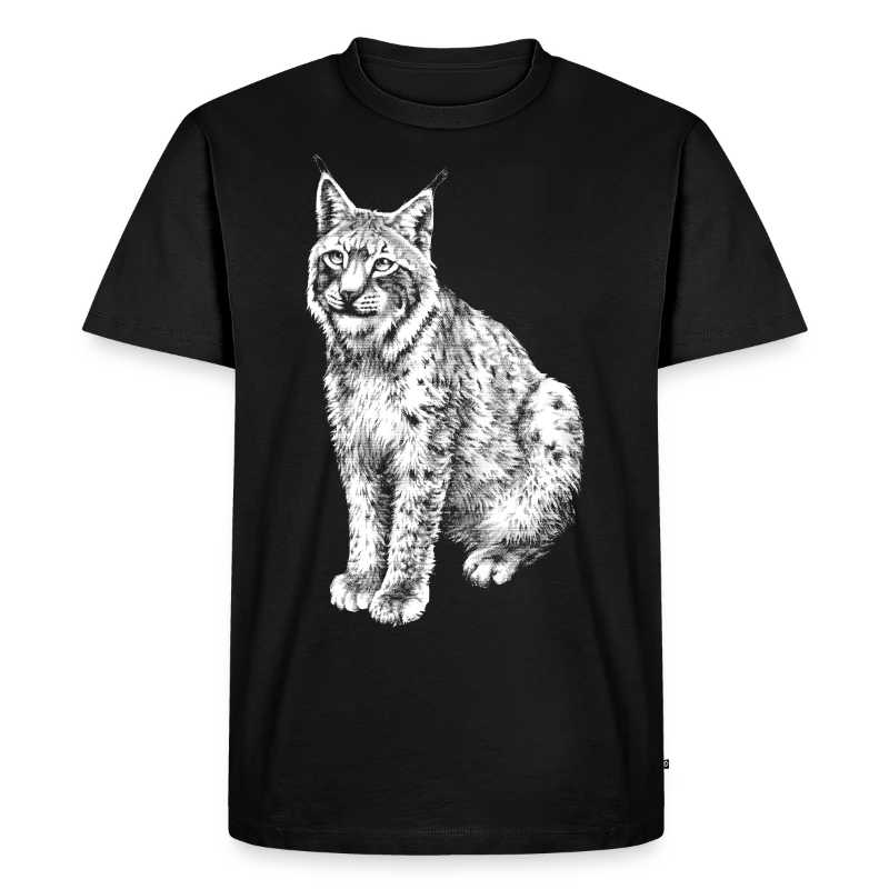 Eurasischer Luchs - M&auml;nner Premium T-Shirt