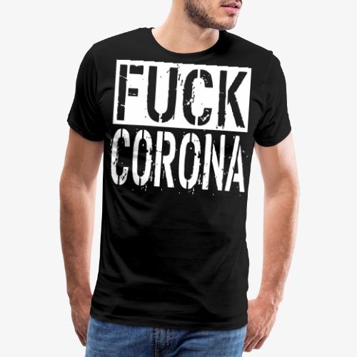 135 Fuck Corona Virus Coronavirus - Männer Premium T-Shirt