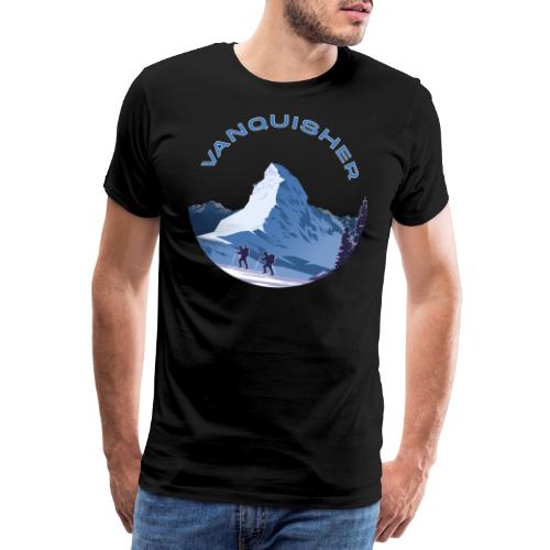 Vanquisher Matterhorn Schweiz Alpinist - Männer Premium T-Shirt