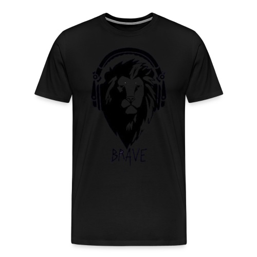 lionbig1 png - Men's Premium T-Shirt