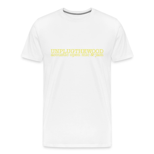 Unplug The Wood letterbox - Men's Premium T-Shirt