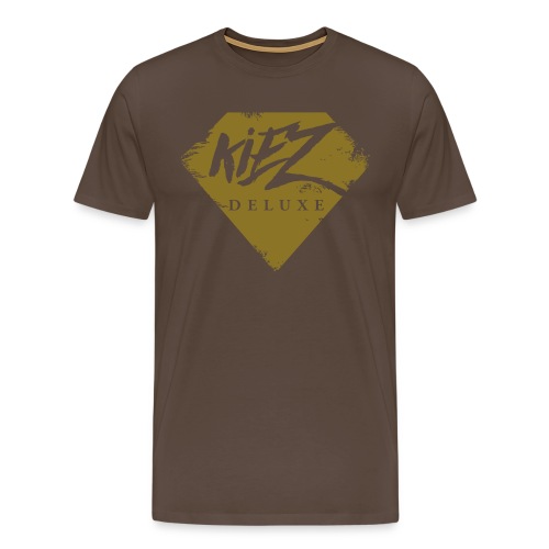 Kiez Deluxe Logo Rugged - Männer Premium T-Shirt