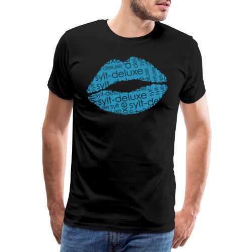 Sylt Deluxe Lippen Motiv - Männer Premium T-Shirt