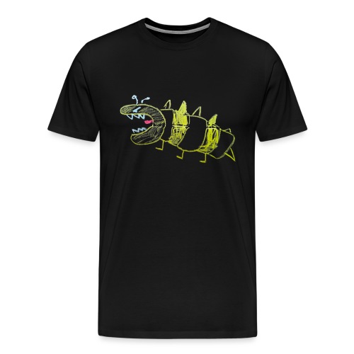 Angry Dino Wasp - Mannen Premium T-shirt