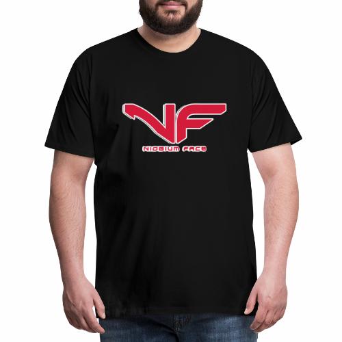 Niobium Face Logo - Männer Premium T-Shirt
