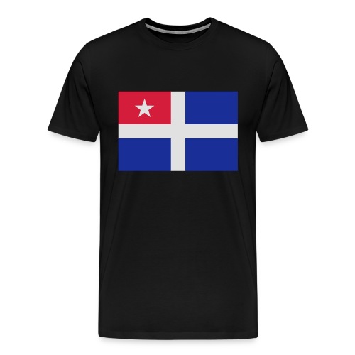 Kreta-Flagge Geschenk Reise - Männer Premium T-Shirt